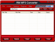 RM MP3 Converter screenshot